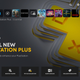 The PS Plus dashboard on PS5 shows an option to upgrade plans.